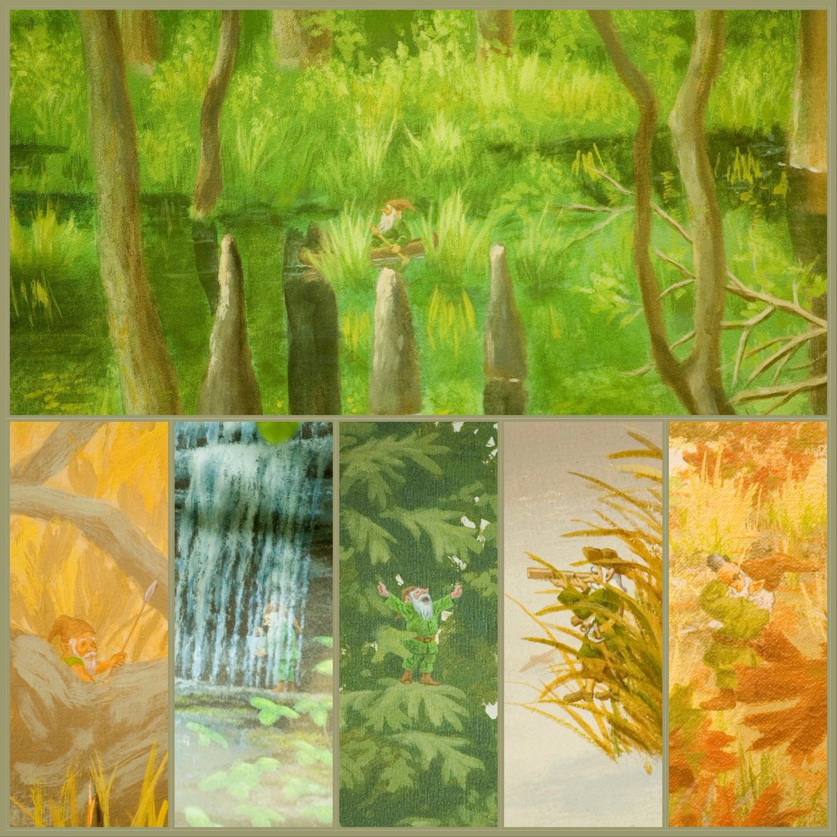 SCStateMuseum's tweet photo. 🍀 Happy St. Patrick's Day!🍀 

Have you found all the hidden leprechauns at the State Museum?

Artist Kent Pendleton added the camouflaged creatures as a joke while painting the backdrops for the museum's permanent exhibits.

#SCStateMuseum #leprechauns #StPatricksDay https://t.co/z7ow0bFWZX