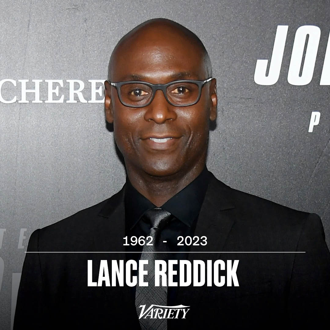 Ator Lance Reddick de “The Wire“ morre aos 60 anos