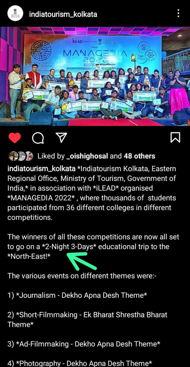 Papri___'s tweet photo. @iLEADIndia @tourismgoi https://t.co/1SehY0LbvA