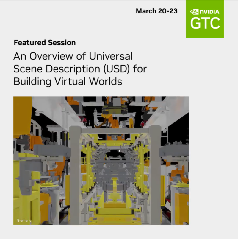 nvidiaomniverse's tweet photo. #openUSD is more than just a file format.

At #GTC23, learn how this open, powerful, easily extensible world composition framework has APIs for creating, editing, querying, rendering, simulating and collaboration within virtual worlds.