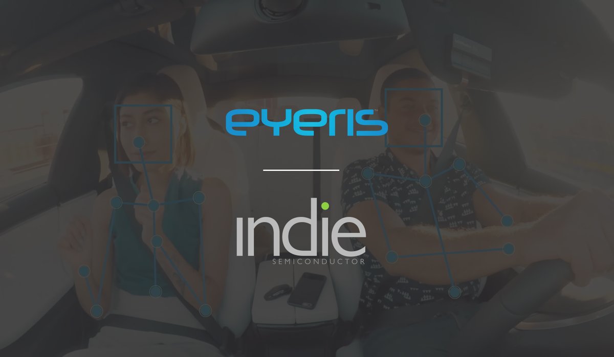 <a href="/EyerisAI/">Eyeris</a> and indie Semi <a href="/RealityBigBang/">indie</a> Collaborate on Integration of In-cabin Monocular 3D AI Solution to Improve Vehicle Safety and Comfort
prnewswire.com/news-releases/…