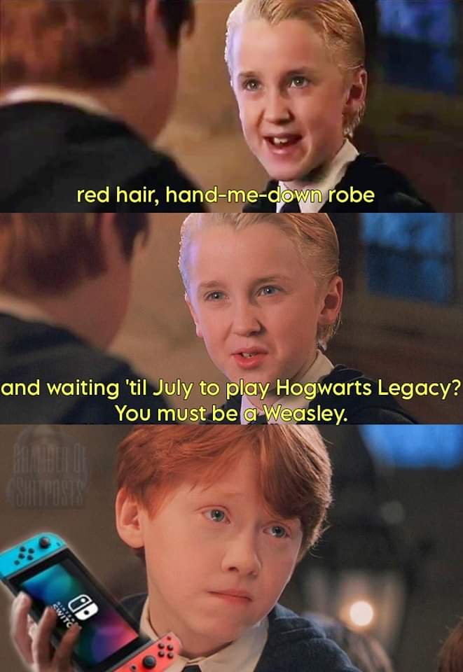 Majitelé konzole Nintendo Switch si na #HogwartsLegacy musí počkat až do 25. července 2023 🗓 Ale čekaní se vyplatí! 💫💛