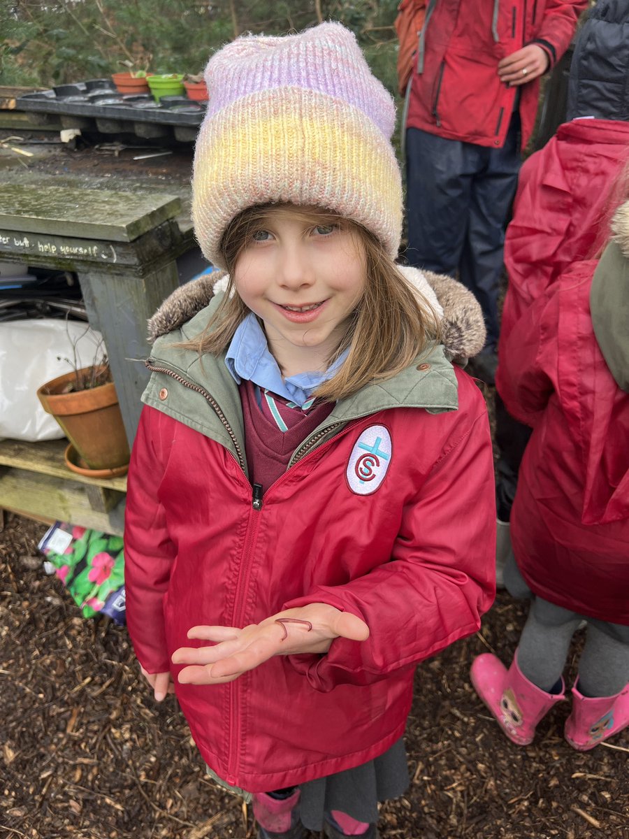 StCharlesGla's tweet photo. In today’s #ForestSchool session P1 were learning about #Compost. We met Nikki and Andrea in the @childrens_wood #CommunityGarden to visit the #CompostBins. We saw lots of flies, bugs and worms and heard how they are necessary to help the process. #Connections @ScienceWeekUK https://t.co/zt4PJOGkCD