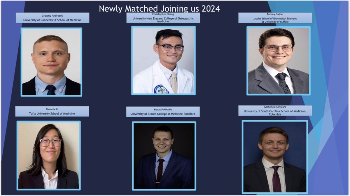UVMradres's tweet photo. Congratulations to our latest Match class! We are so thrilled for you to join the UVM RadRes family! https://t.co/EizUuNWQoG