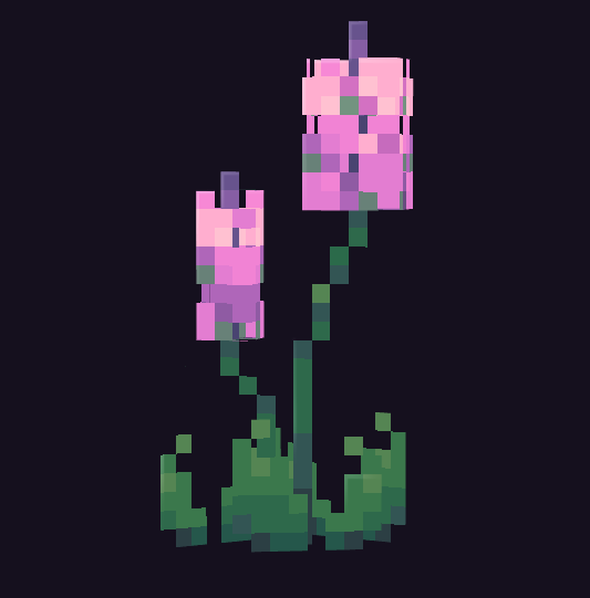 Been making some quick models to get me out of a long burnout. So yeah, I made this flower :'D 🌷#blockbench #pixelart #minecraft