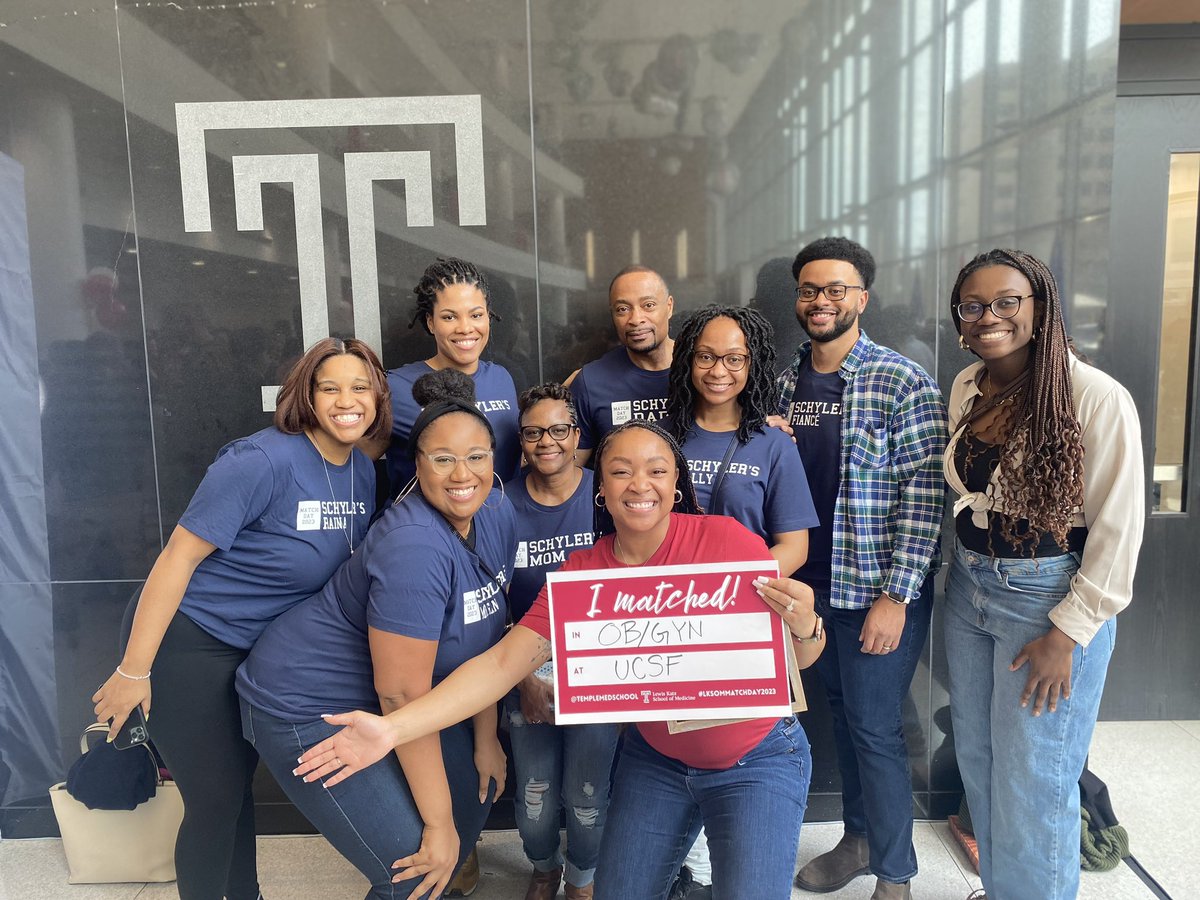 On cloud nine!! Thank you to my amazing support system. WE did this! So excited for this next chapter! We’re headed to the Bay Area!

To support my transition to residency: amazon.com/hz/wishlist/ls…

#Match2023 #obgyntwitter