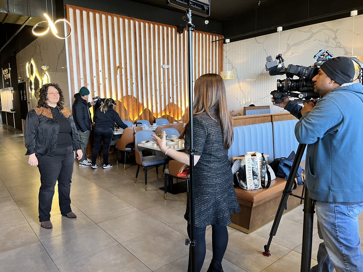 Epoch5PR's tweet photo. We were on-site this week with Samanea NY for a look inside Chuan Tian Xia and K-Pot Korean BBQ. E5 helped coordinate a segment with @Newsday TV’s @ElisaDiStefano and two Newsday Feed Me stories on LI’s emerging Asian food scene with food writer and critic @AndiBerlin. https://t.co/J5qqH6eZkt
