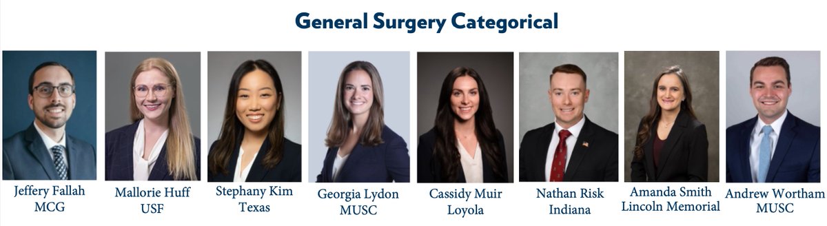 MUSC General Surgery Residency tweet media