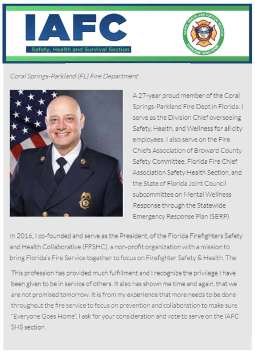 floridaFFsafety's tweet photo. We know this GUY and he submitted for @IAFC_SHS ! We know what he’s done to support Floridas Firefighters! #letsgettowork #everyonegoeshome @IAFC @FPF343 @IAFFofficial @FlFireChiefs @CoralSpringsFL @CoralSpringsFD https://t.co/Z9oKmHD0dP