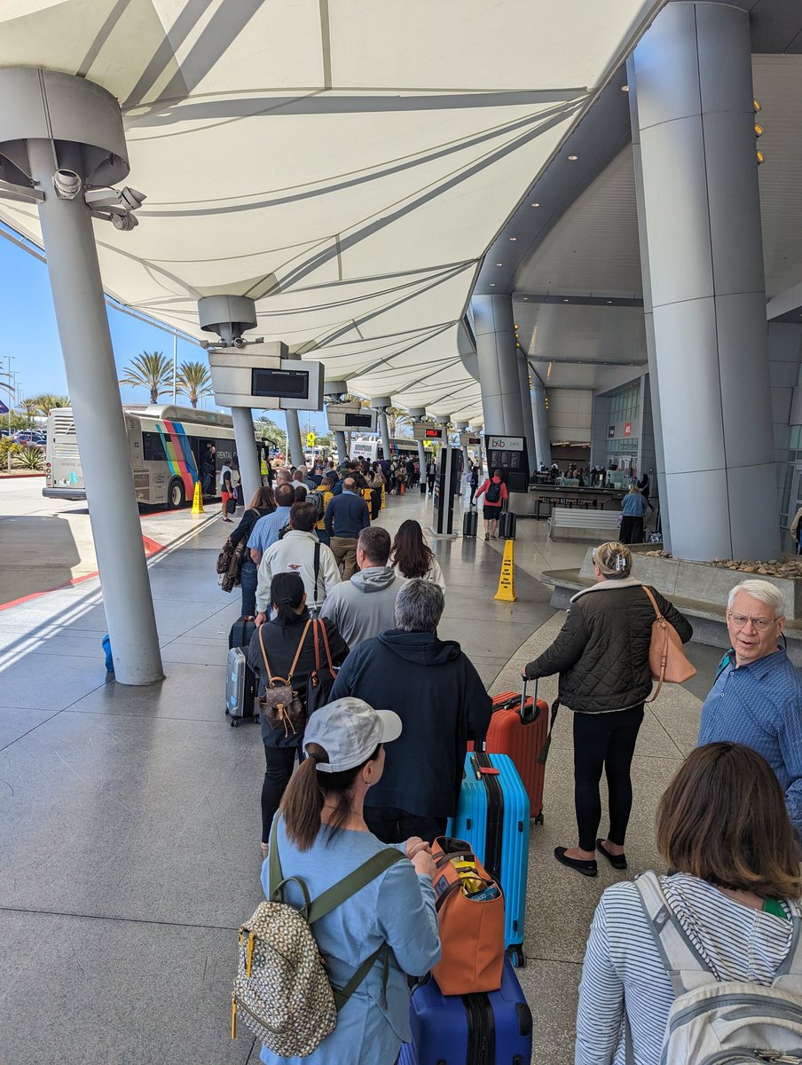Rental car center at San Diego Airport.  Line to get in the shuttle bus at least 20 minutes. #wtf #hertz #SanDiego