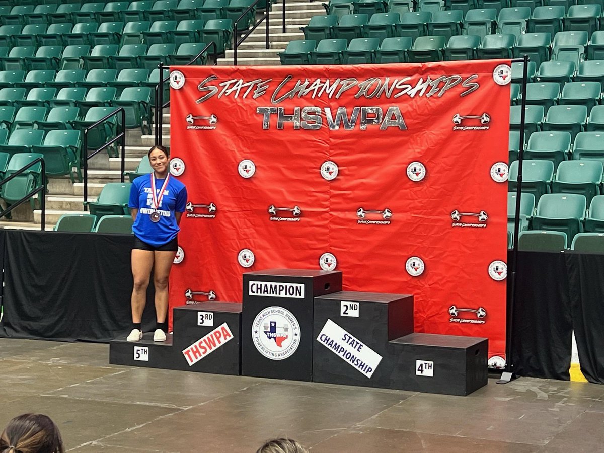 ⭐️PIHS Lady Tarpons Powerlifting Team⭐️

Congrats to the Lady Tarpons and coaches for representing Tarpon Nation and doing an outstanding job at the Girls Powerlifting State Championship!

🎉April Puente 2nd place 
🎉Natalie Martinez 5th place 
🎉Chelsea Gonzalez  7th place