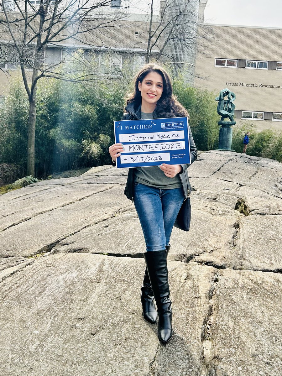 Anna Bortnick MD, PhD, MSc (@anna_bortnick) on Twitter photo Congratulations to my mentee Ashley Radparvar for matching <a href="/EinsteinDeptMed/">Montefiore Einstein Department of Medicine</a> ! Congratulations to my mentee Ashley Radparvar for matching <a href="/EinsteinDeptMed/">Montefiore Einstein Department of Medicine</a> !