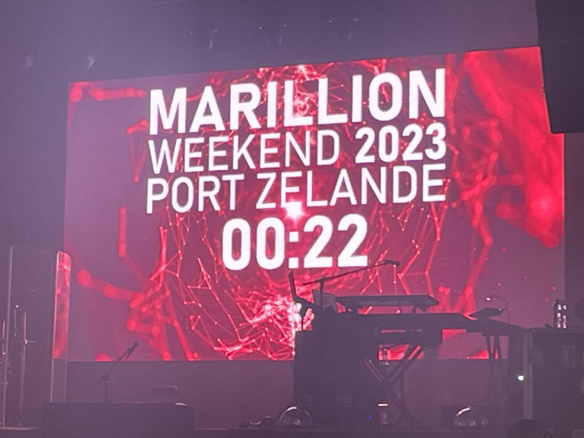 smugglerNL's tweet photo. Here we go! #pz2023 #marillion https://t.co/LsQ8ZnjKSe