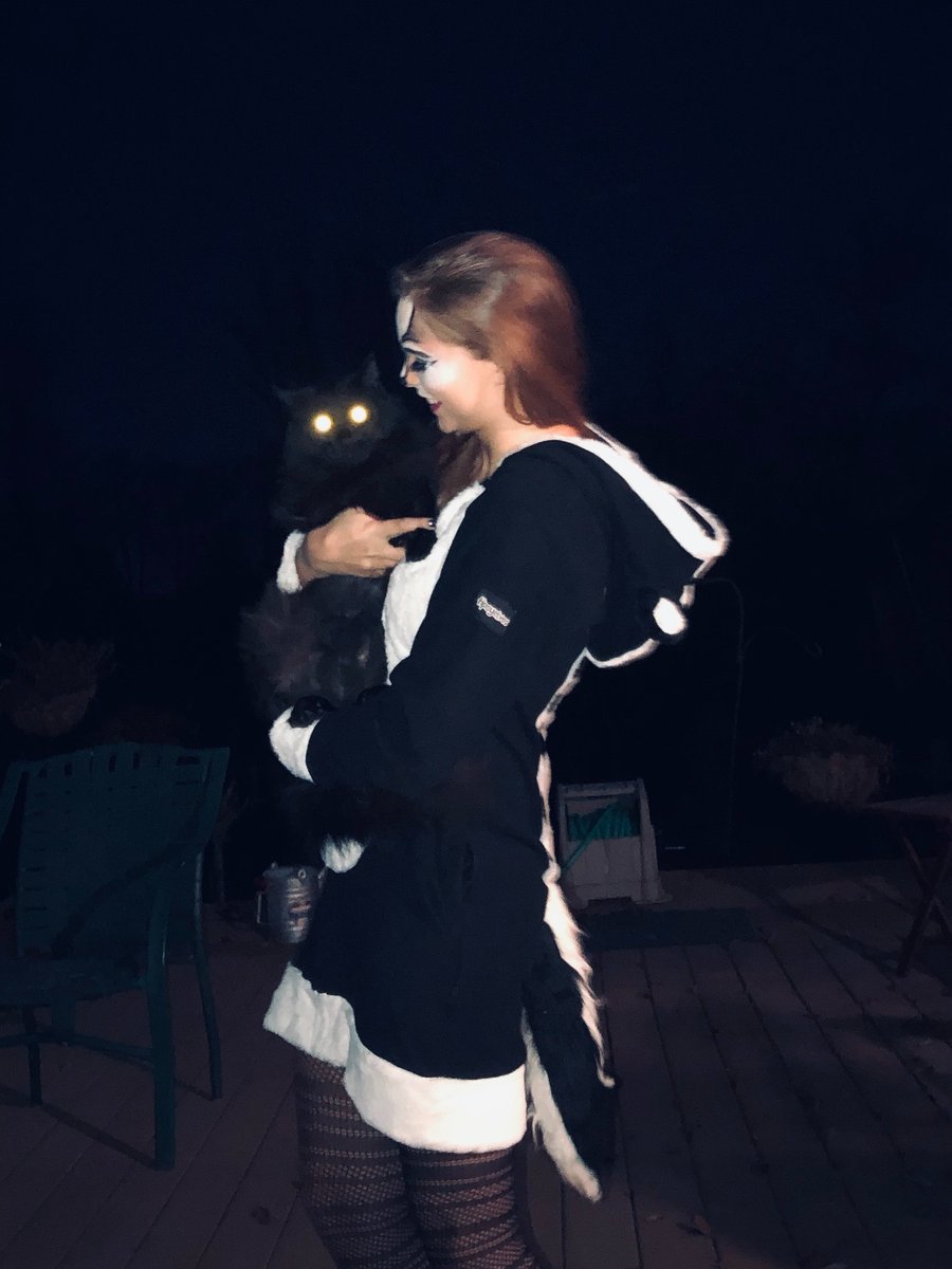 VCarter802's tweet photo. Really? Cause I did a couples costume with my cat... https://t.co/24CPEDkepk