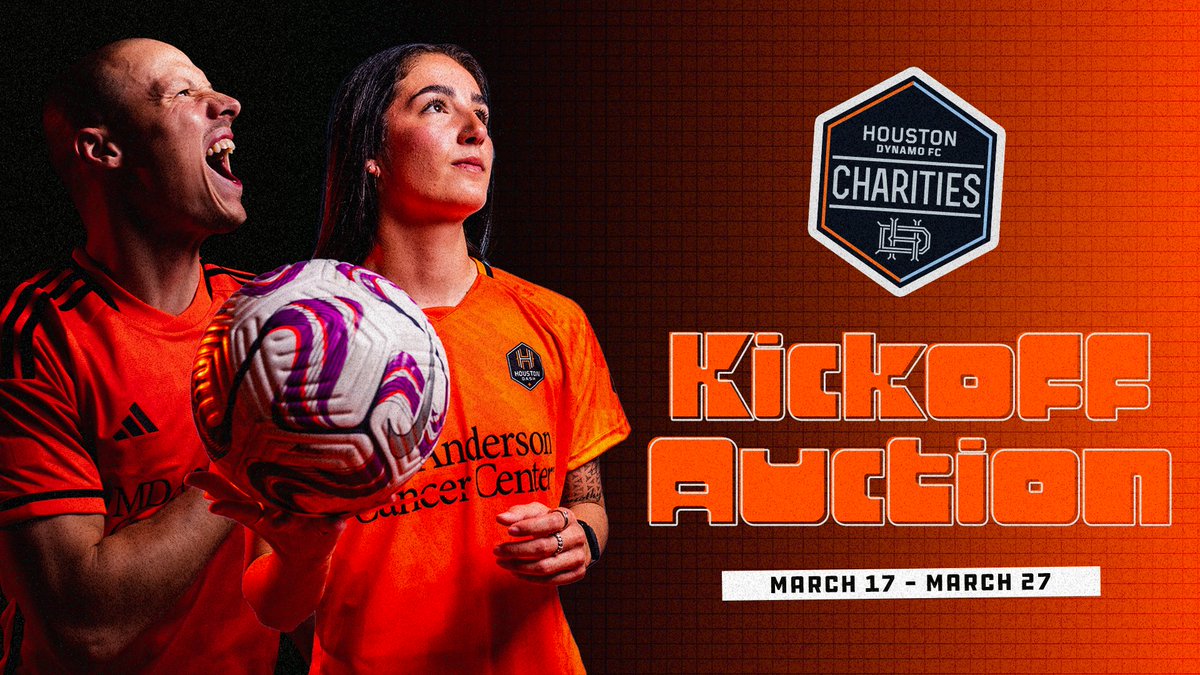 Let's kick off the season right, y'all 🤘 From team-signed jerseys to @jane_campbell1 signed 'keeper gloves, there's plenty of great memorabilia that helps do a lot of good in H-Town! BID NOW >> bit.ly/3luGFux