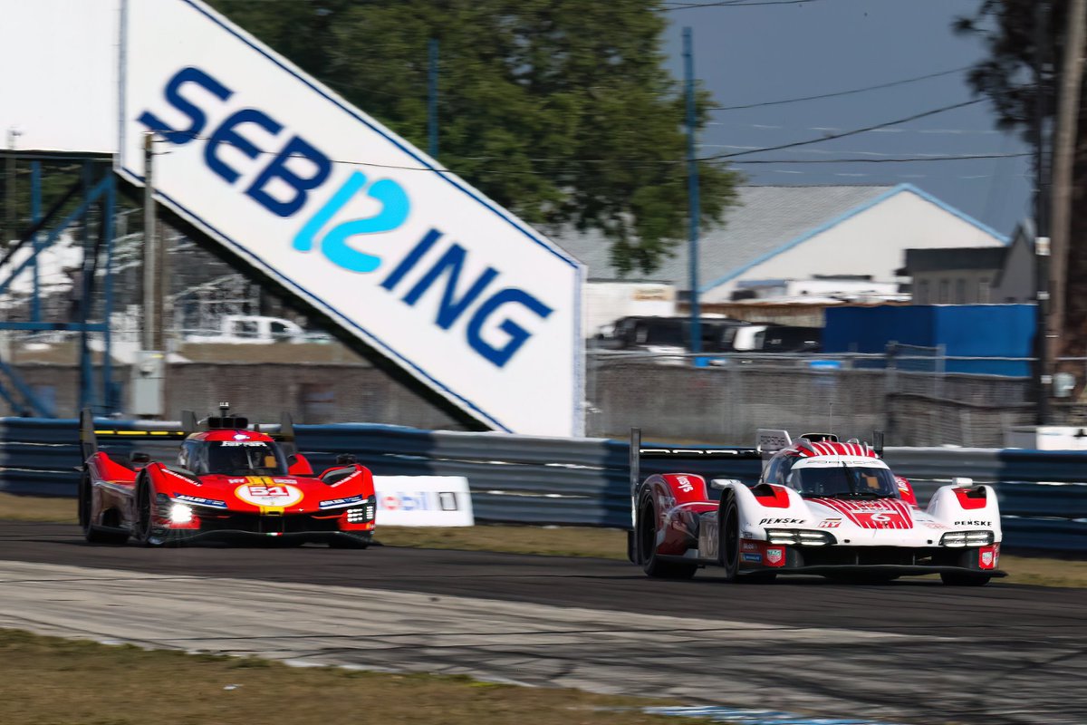 #Porsche963 v #Ferrari499P #WEC #1000MSebring #PorscheOnTrack

Let battle commence

#PorscheMotorRacing