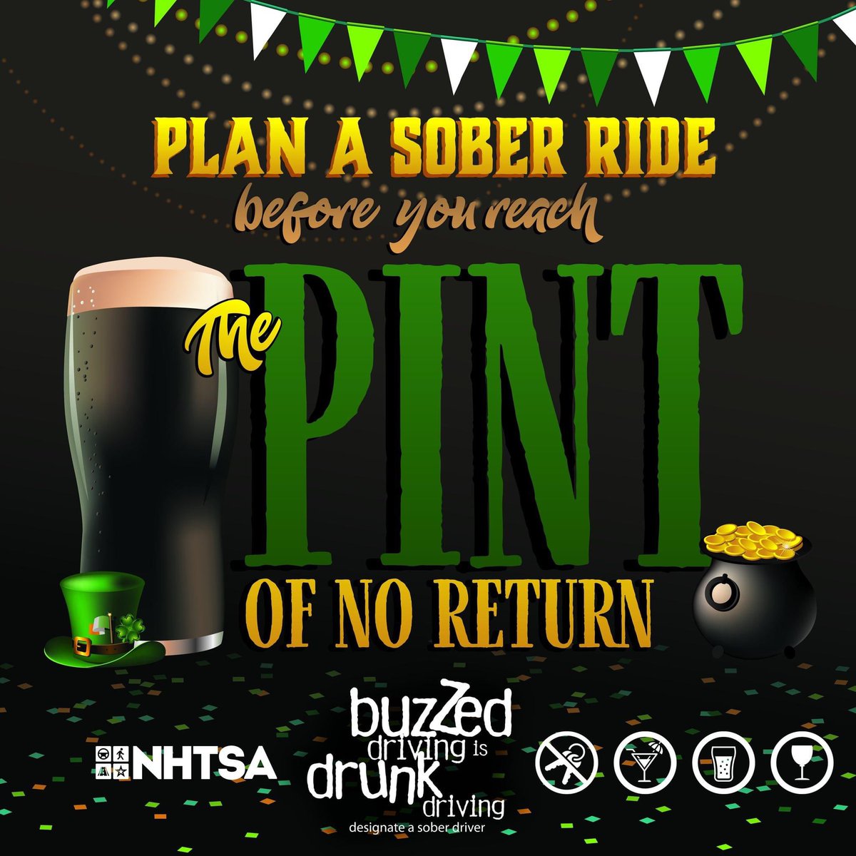 St. Patrick’s Day ✔️ list: 🍀 Coordinate your #DesignatedDriver and get $15 off your next Lyft ride by using code BBALL2023 (Missouri residents only). In partnership with Lyft and special thanks to Governors Highway Safety Association & Responsibility.org