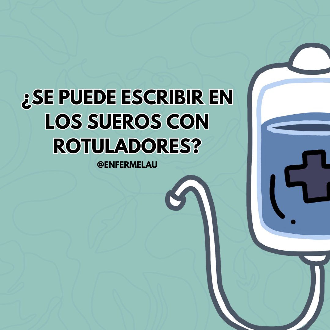 _Laauux's tweet photo. Me iba a tomar el finde de relax pero hoy me encontraba algo mejor y quería dejar este post hecho para terminar la semana.

Me han hecho un apunte en Instagram y es que poder, se puede pero ¿se debe escribir en los envases de infusiones intravenosas con rotuladores indelebles? 🧶 https://t.co/KWImLWAohM