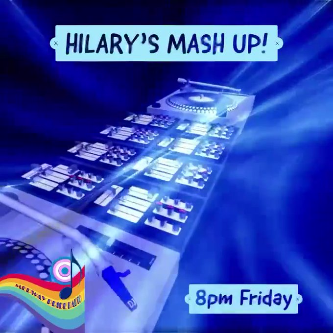hilarycooke14's tweet photo. ts Friday evening so time to get the weekend started with the Mashup Show, @medway_pride @MPRTransSister #themashupshow, getting in the mood for the weekend. #danceance #clubb #disco #mashup music 8pm to 10pm 😀📀📻🎙❤️🧡💛💚💙💜 https://t.co/fCczEi325z