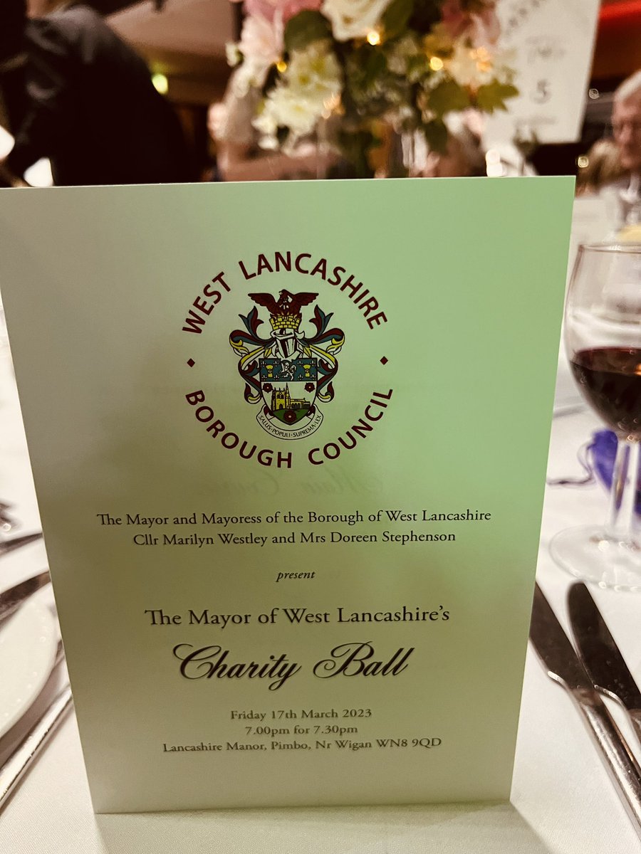 A loverly evening with many Mayors and Mayoresses supporting charities across the region