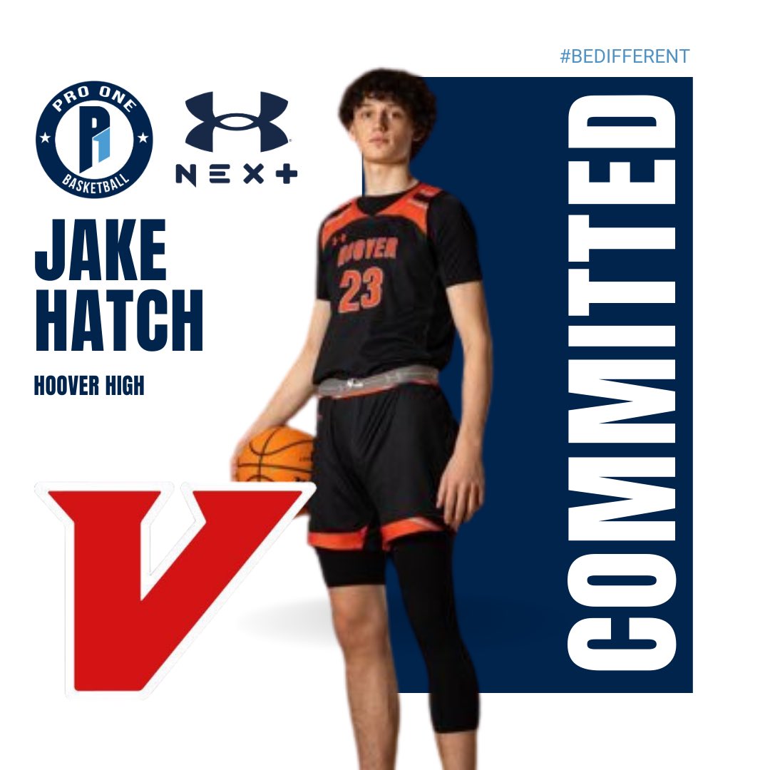 Pro One Basketball (@pro1basketball) on Twitter photo CONGRATS to 2023 <a href="/JakeHatch_2023/">Jake Hatch</a> on his commitment to <a href="/UVAWiseMBB/">UVA Wise MBB</a>! The 6’10” State Champion F from <a href="/HooverBucsBBall/">Hoover Bucs Basketball</a> starred with Pro One Select for several years. Best of luck, Jake!
#NextPlay #RespectTheBigMan #ProOneBasketball #PoweredByUnderArmour #OneConnect CONGRATS to 2023 <a href="/JakeHatch_2023/">Jake Hatch</a> on his commitment to <a href="/UVAWiseMBB/">UVA Wise MBB</a>! The 6’10” State Champion F from <a href="/HooverBucsBBall/">Hoover Bucs Basketball</a> starred with Pro One Select for several years. Best of luck, Jake!
#NextPlay #RespectTheBigMan #ProOneBasketball #PoweredByUnderArmour #OneConnect