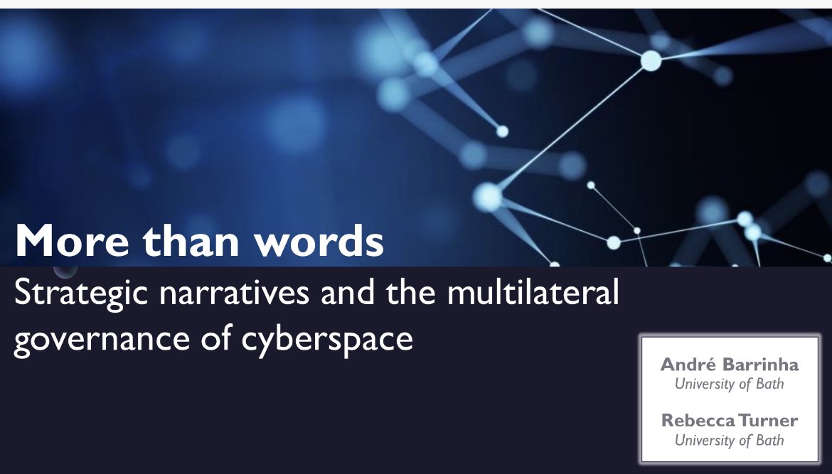 Rebecca Turner (𝘴𝘩𝘦/𝘩𝘦𝘳) (@_rturner_) on Twitter photo Enjoyed speaking with <a href="/a_barrinha/">Andre Barrinha</a> on the cyber diplomacy in theory and practice panel at #ISA2023 alongside <a href="/DrJoeBurton/">Joe Burton</a> and @TobiTheScholz. Thank you @xymenakurowska and others for the helpful comments and suggestions and the fruitful discussion - we needed longer! Enjoyed speaking with <a href="/a_barrinha/">Andre Barrinha</a> on the cyber diplomacy in theory and practice panel at #ISA2023 alongside <a href="/DrJoeBurton/">Joe Burton</a> and @TobiTheScholz. Thank you @xymenakurowska and others for the helpful comments and suggestions and the fruitful discussion - we needed longer!