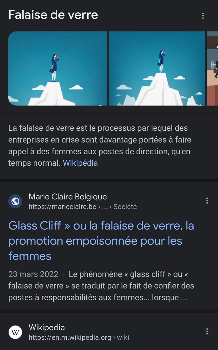 AuroreDps's tweet photo. C'est pas complotiste du tout, on appelle cela la falaise de verre.
Mettre les femmes aux premiers plan pour faire passer les réformes les plus impopulaires c'est un classique. https://t.co/m7aiRd83Yx
