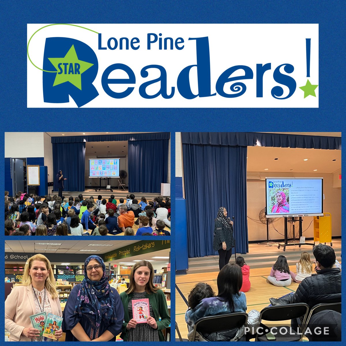 ⭐Thank you <a href="/westbloomlib/">West Bloomfield Library</a> for providing wonderful books &amp; a visit with author <a href="/SaadiaFaruqi/">Saadia Faruqi</a> - we loved reading her books and meeting her! The LP Star Reader program is a great collaboration! THANK YOU <a href="/LonePineSchool/">Lone Pine Elementary</a> @BHSchools