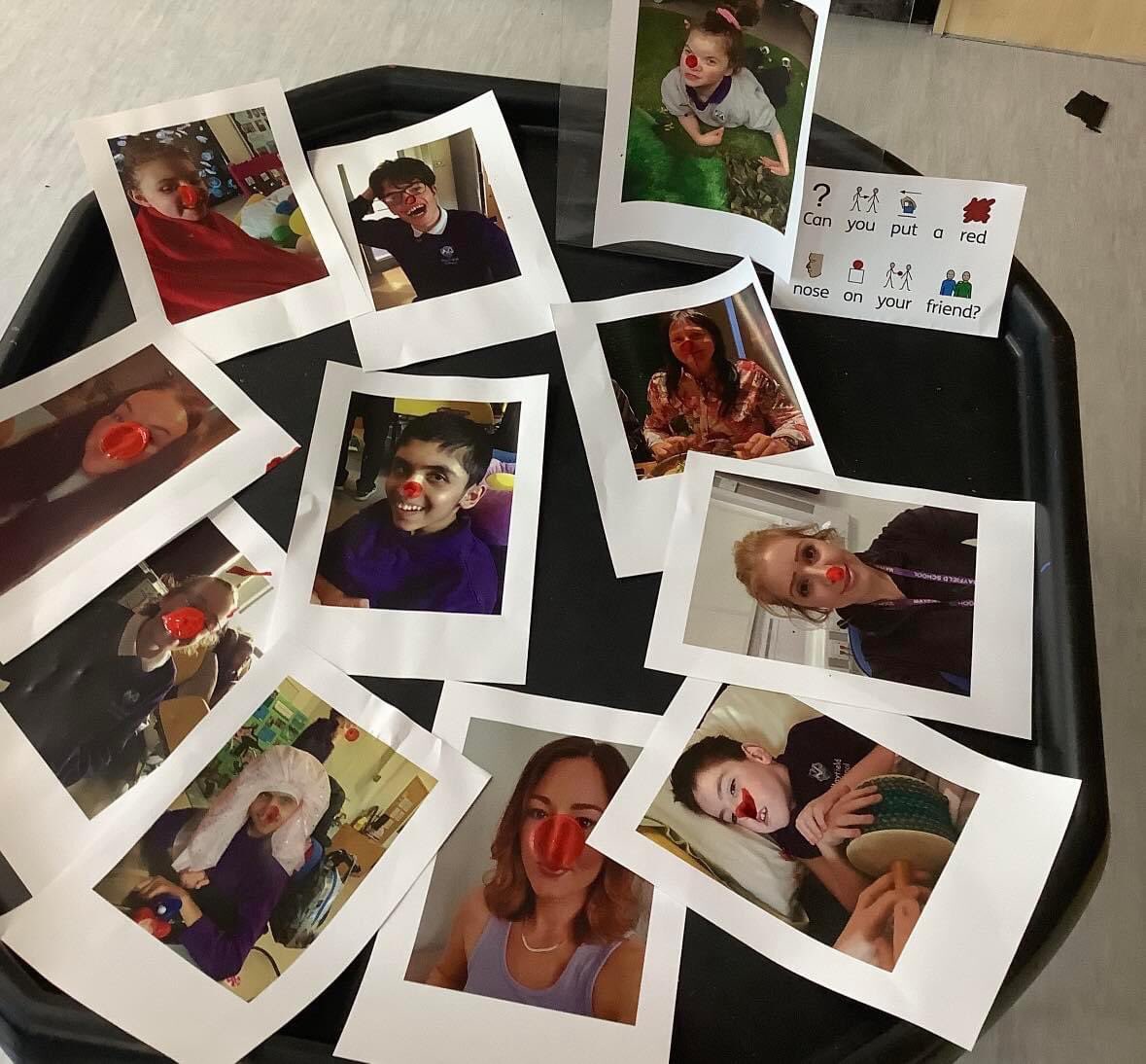 Everyone at Mayfield supports #RedNoseDay