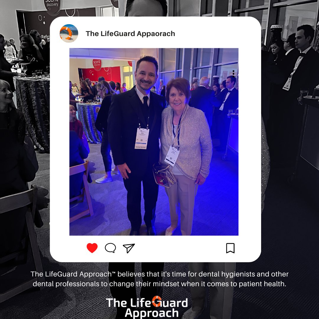 So happy to run into Ben Miraglia (@airwayhealthsolutions) at The Hinman! bit.ly/3PMloWm 

#thelifeguardapproach #airwayhealthsolutions #hinman2023 #myhinman #hygiensts #dentalpractice #conferencefun #hygienistlife #hygienisteducation #fridayfun