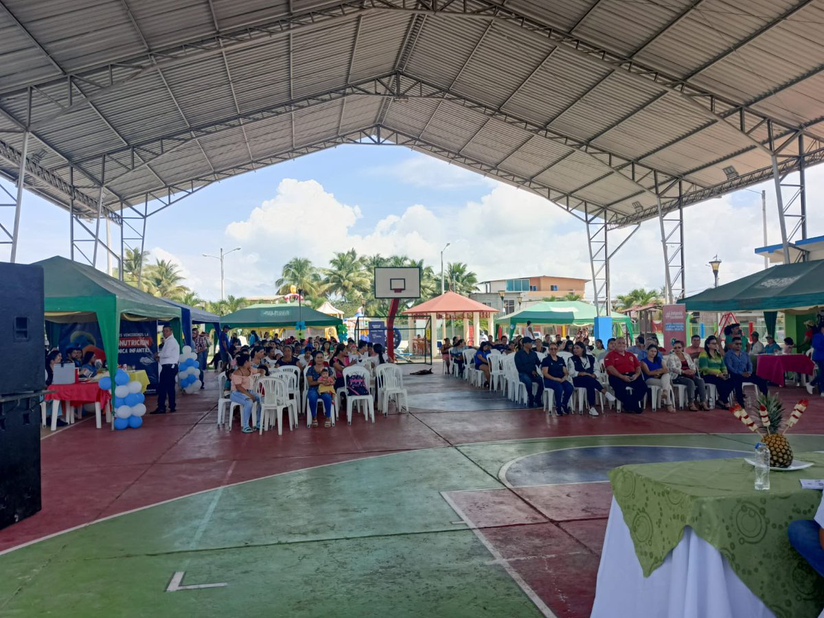 InfanciaEc's tweet photo. 📍 #Manabí | Hoy participamos en la feria de servicios ciudadanos del @GADRocafuerte, para socializar la estrategia para prevenir y reducir la desnutrición crónica infantil con actividades lúdicas para los asistentes. https://t.co/xYwd70Gv3j