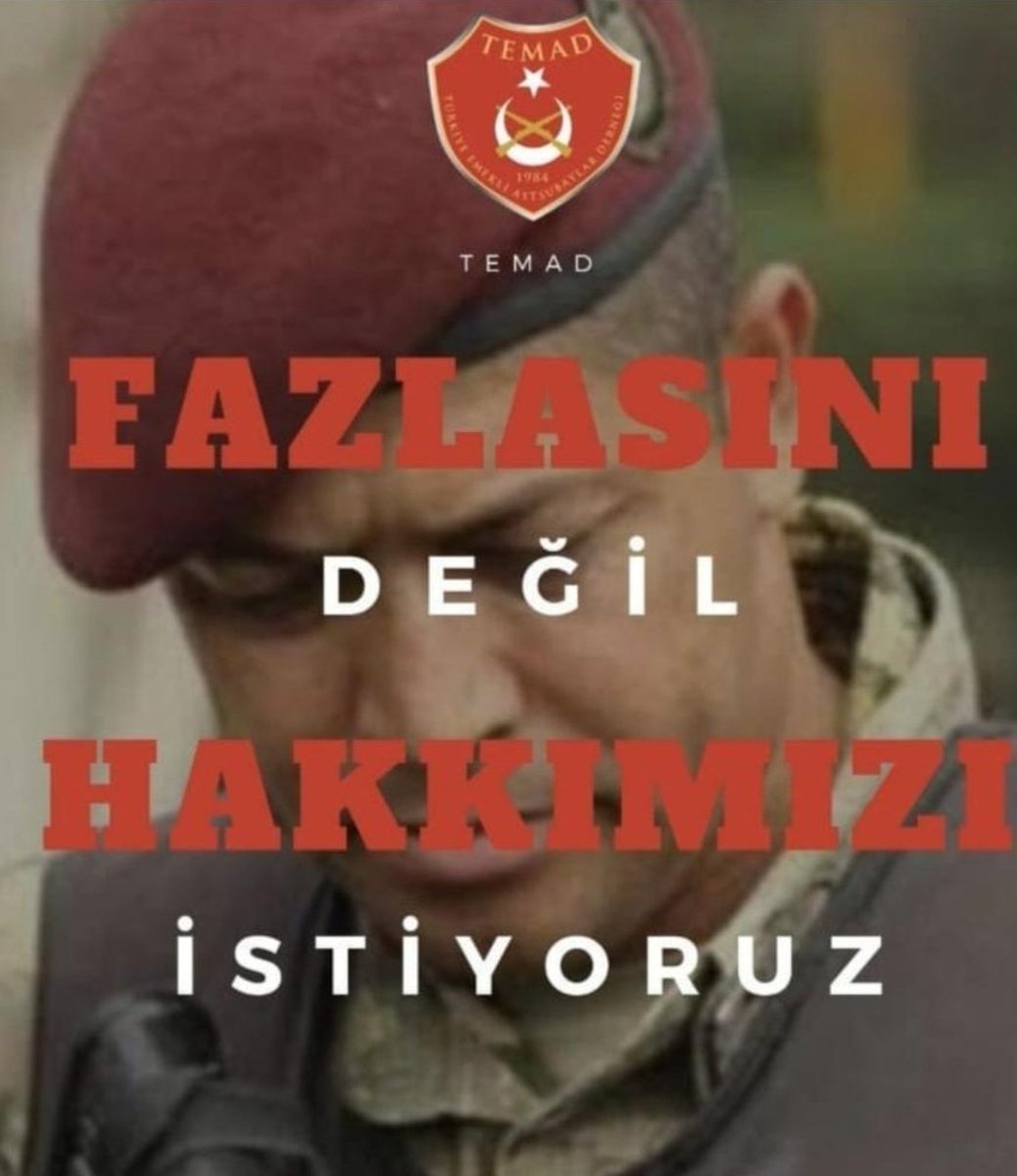 BarUygur5's tweet photo. Vatanını en çok sevmektir #AstsubayOlmak
@RTErdogan
@NureddinNebati
@suleymansoylu
@tcsavunma
@kilicdarogluk
@mustafaelitas
@fuatoktay
@AhmetAYDIN_02 @AvOzlemZengin
@HMBakanligi
@meral_aksener @CHPMuratBakan  @FOXhaber @ahaber https://t.co/N653ZLvCS4