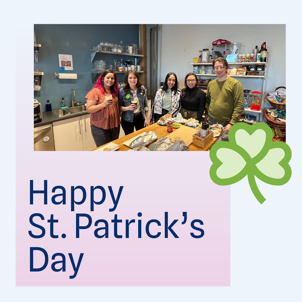thinkdataworks's tweet image. Yesterday was ThinkData Works' annual ☘️ St.Patrick's Day ☘️ office party where the team came together to share laughs, enjoy green drinks, and play fun games. 
A great reminder that it's important to have fun in midst of all the hard work. 
Happy St. Patrick's Day 🎉!
