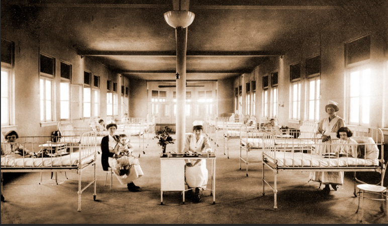 1870: volunteers opened Children’s National in a row home for Civil War orphans. 27 women pledged their time &amp; energy, providing cribs, bedding &amp; towels. Our founders had a vision for improving the health and of all children &amp; that mission continues today. #womenshistorymonth