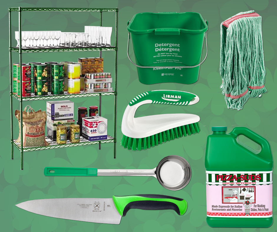 DineCompany's tweet photo. These are a few of our favorite (green) things. Happy St. Patrick's Day! 🍀 Shop in-store or online at https://t.co/QcPhOmbA11 https://t.co/nTi5RpTtY5