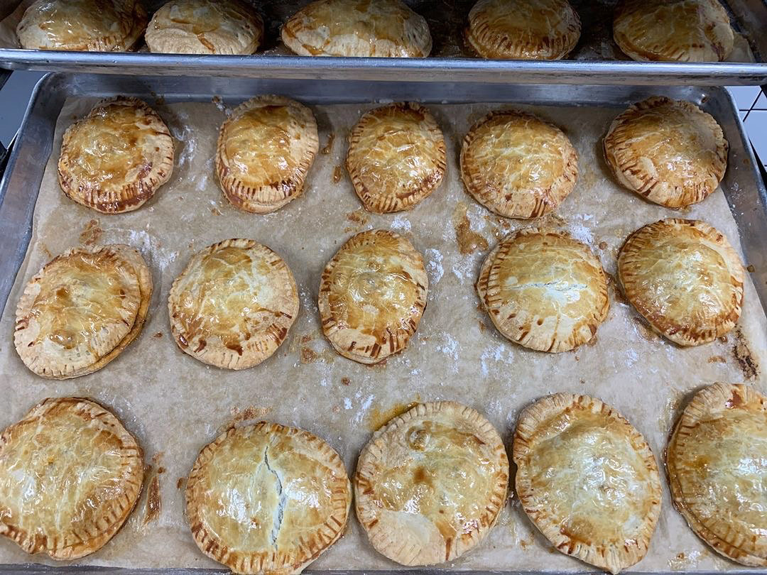 For #StPatricksDay, enjoy our Irish-inspired lamb #empanadas. These savory #handpies were inspired by the Dingle pies from County Kerry, #Ireland where El Porteño co-owner Teresa Ahearne is from. Now available at our #SF, #Napa locations. Shipping @https://elporteno.com/shop/
