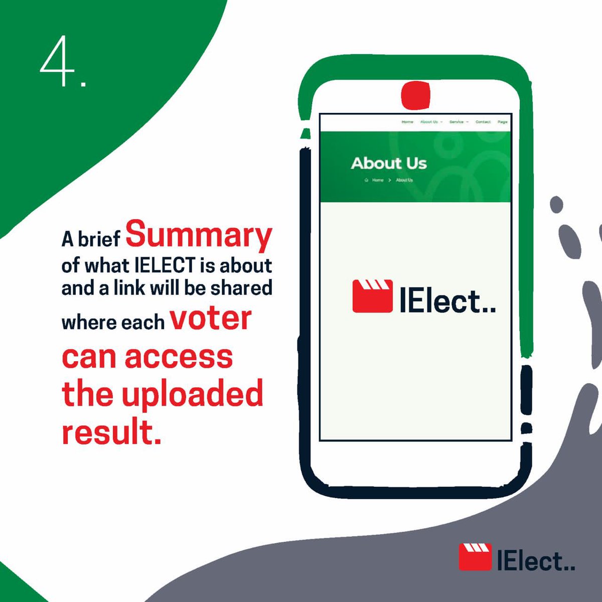 eniolaofLagos's tweet photo. You can get the live updates on the Governorship and House of Assembly elections by going hrough the banners to get a brief summary of what #iELECT is about.
A link will be shared where each voter can access the uploaded result. https://t.co/4eC6mPYUT0