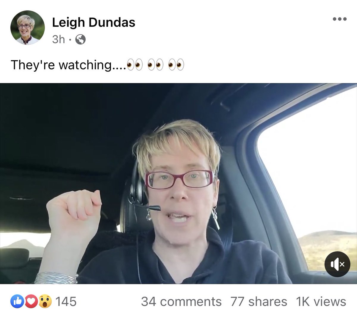 Watch new video here from Leigh Dundas:

facebook.com/10000829404791…