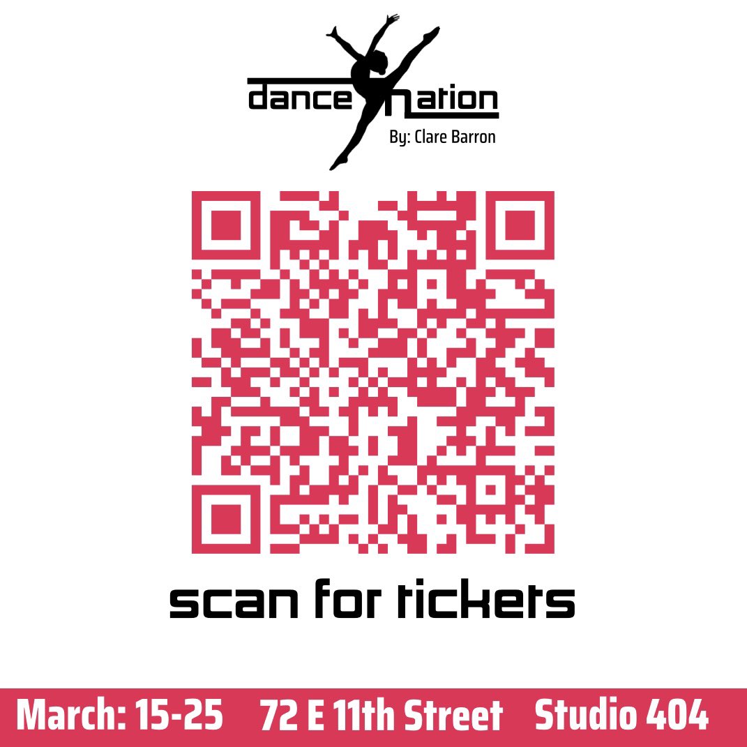 Are you “livin on the dance floor” 💃🪩🕺or would you consider yourself more of a dance mom? 🩰🤰Either way, you’ll love DANCE NATION by Clare Barron. Running March 15-25 in Studio 404 !!! So come on down to 72 E 11th St and see DANCE NATION!!💖🥇👯‍♀️💞