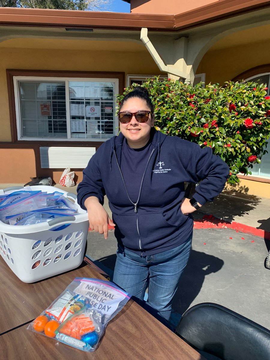 In honor of upcoming National Public Defense Day, members of our office hit the streets and distributed over 100 lunches to members of our community who are struggling with housing security. #NationalPublicDefenseDay #CommunityOrientedDefense
