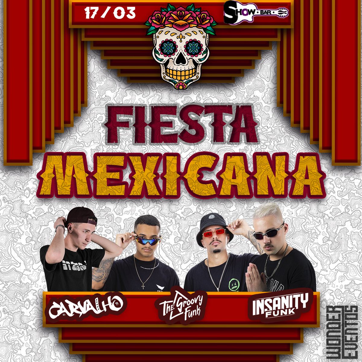 douglas_chies's tweet photo. É HOJEEE 🔥
Dia de FIESTA MEXICANA 🇲🇽
A melhor da região 🥵
Se for rápido ainda consegue um nomezinho na lista, link na minha bio ou no insta da Wonder eventos!! 

Aguardo vocês no @showbar_cb 
Para mais infos entrem em contato na dm! https://t.co/YzJmvAPWaT