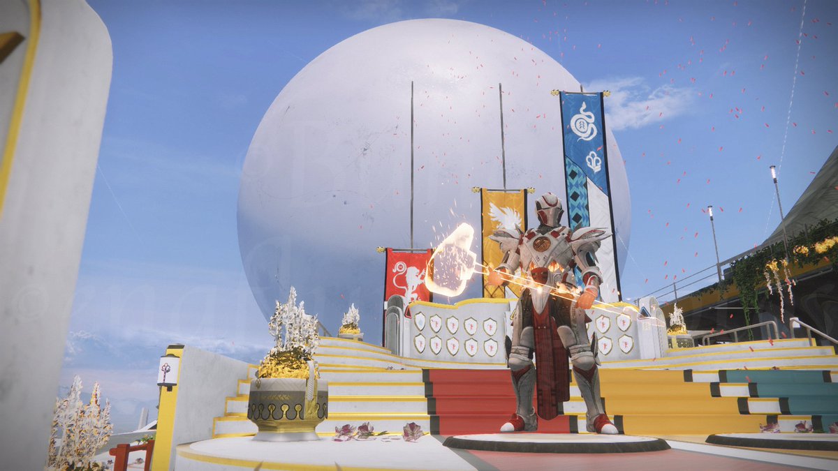 LadyKnightEna's tweet photo. I propose! The #Hunters and #Warlocks form a pact!
Help the #Titans win this year...
For their Commander.
#Destiny2Lightfall #Destiny2 #hunter #warlock #titan #guardiangames https://t.co/Z49MlpHTon