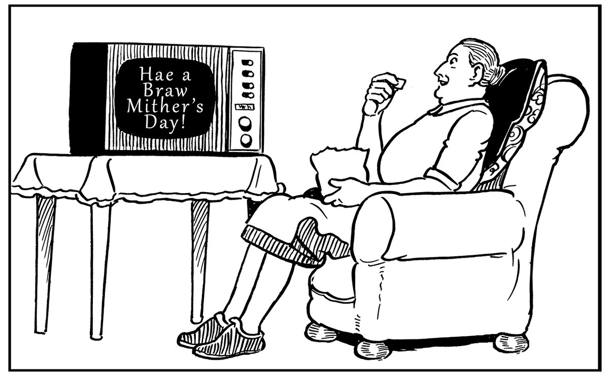 TheBroonsFamily's tweet image. Seein' as it's Mither's Day this Sunday, here's tae a' the braw maws oot there!