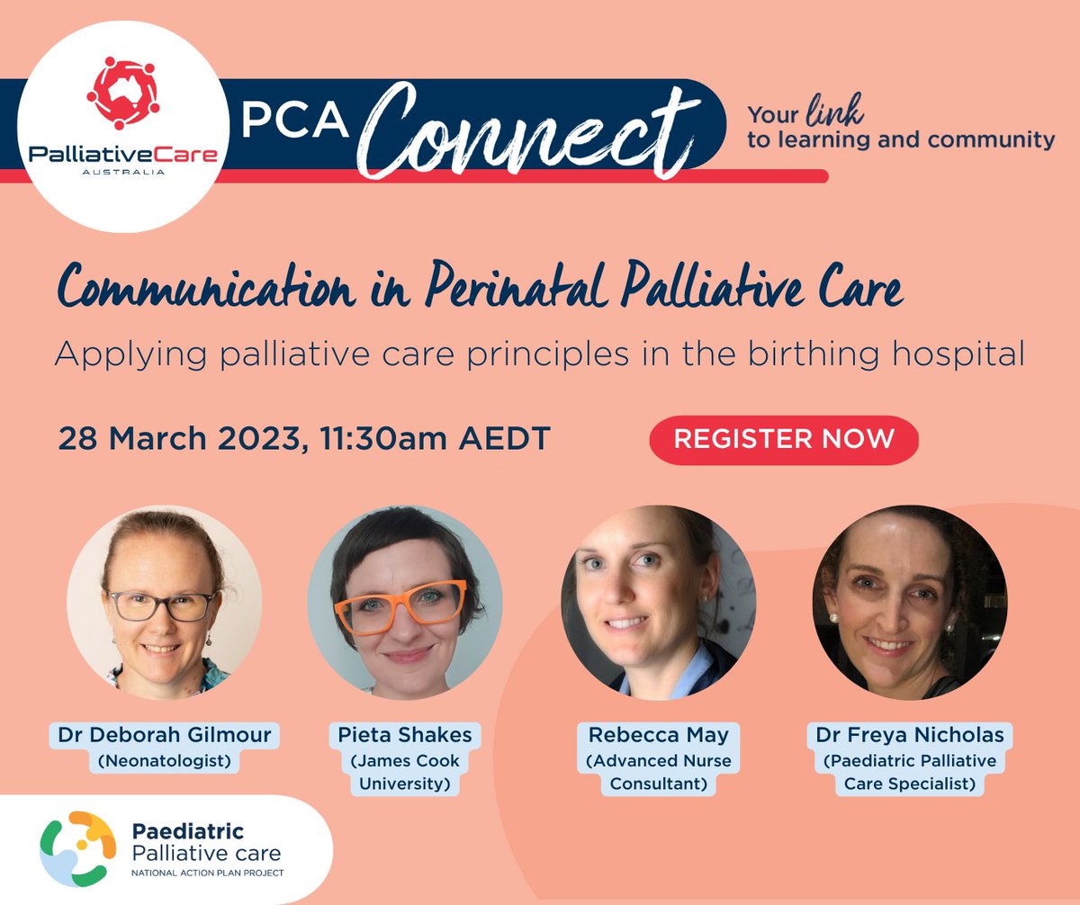 We are back with another insightful afternoon as part of our PCA Connect webinar series. Join us as we unfold the complexities of communication in the world of perinatal palliative care. Register now 👉 ow.ly/KTQ150NkPSc