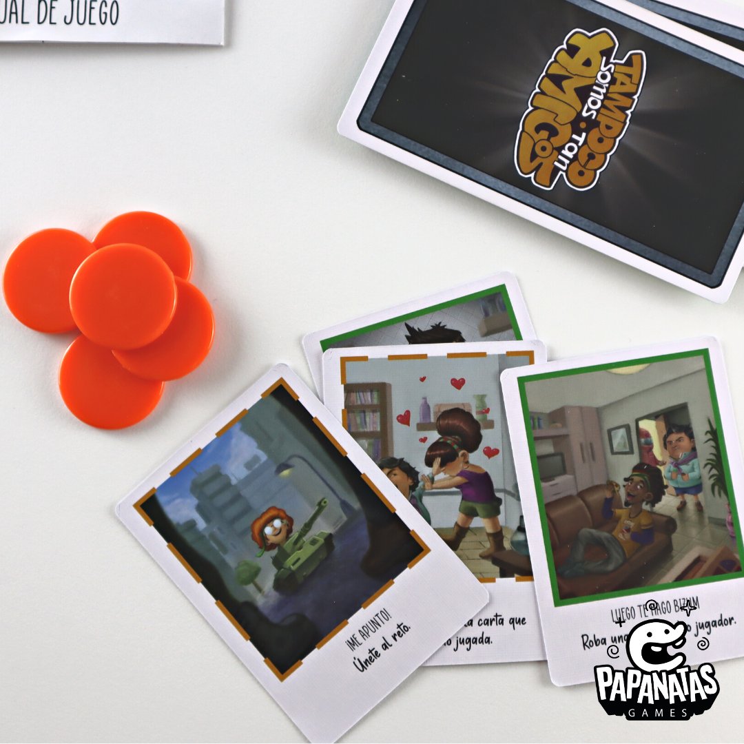 ¡Bienvenido a "Tampoco Somos Tan Amigos"! En este juego, no hay amigos, solo rivales. 😈

Demuestra tus habilidades y astucia para desafiar a tus contrincantes y robarles sus fichas. 

¿Estás listo para enfrentar el desafío?💪🏽