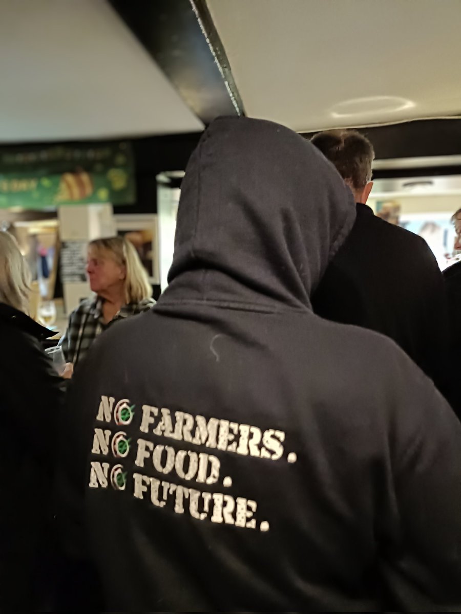 Changes to the way we farm must protect farmers' livelihoods. It's not good enough to ask them to reduce stocking density without considering how they will make a living.

#naturefriendlyfarming #truecostoffood #supportbritishfarmers