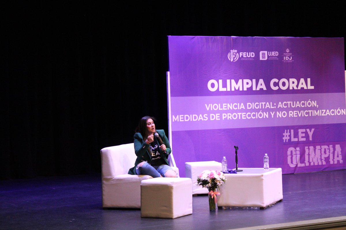 diegovalverdeh's tweet photo. Gran conferencia presenciamos está mañana a cargo de Olimpia Coral Melo activista y feminista impulsora de la ley que lleva su nombre. gracias a nuestro presidente de FEUD por impulsar este tipo de eventos que sin duda son de gran importancia. En abril próximamente tendremos más sorpresas: activistas nacionales LGBT+. 

Por una universidad inclusiva y respetuosa. De todas, todos y todes. #SoyUJED ✌🏻 #UnaHistoriaDeTodxs