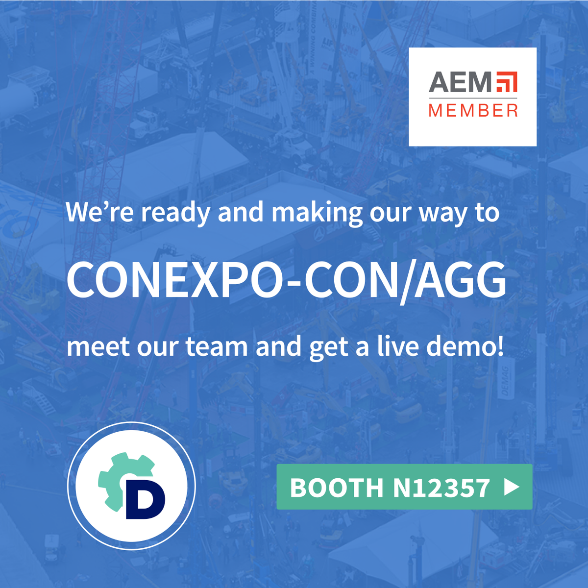 Happy St. Patrick’s Day from the Documoto team live in Las Vegas! 

If you’re at #CONEXPOCONAGG, head towards the North Hall, and stop by booth N12357, for your chance to win a $50 gift card!