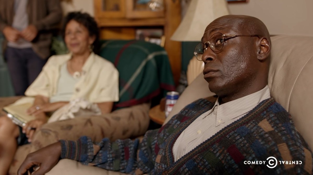 NandovMovies's tweet photo. Obviously Lance Reddick was a great actor with plenty of serious roles but he was also one of those guys who was not afraid to do some dumb nonsense every so often and I always respected that https://t.co/gkovdXfoEj
