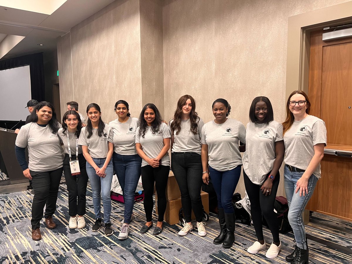 The <a href="/awscloud/">Amazon Web Services</a> support team at last night's #AWSGameDay for <a href="/WiCySorg/">Women in CyberSecurity (WiCyS)</a> did an amazing job. Thank you for making it a memorable learning experience for the attendees🦄🙌👏#womenincybersecurity #womenintech
